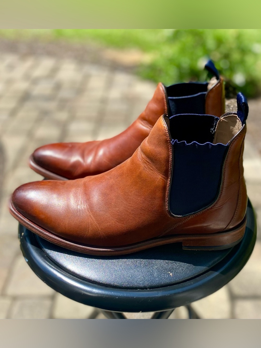 Sweeney Men's Classic Chelsea Boots in Brown